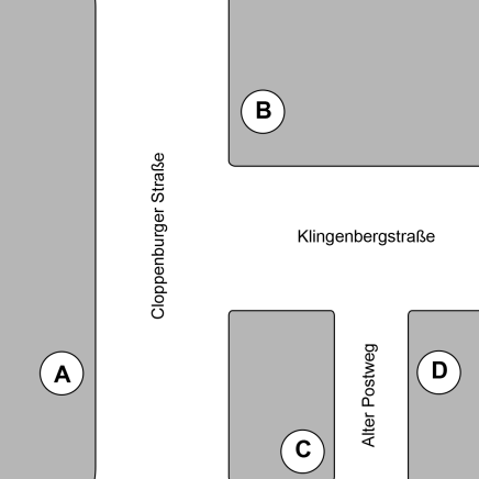 Bussteige Klingenbergplatz 